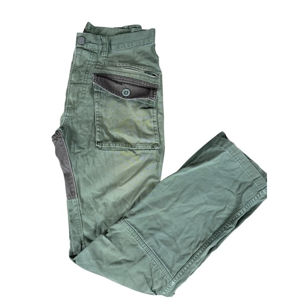 The Hundreds Cargo Pants Mens 30 Green Patch Tactical Utility Streetwear Gorpcor